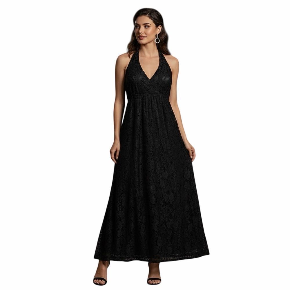MWT Miss Finch Lace Maxi Dress Size M‎